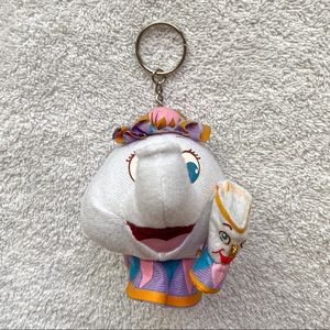 Mrs. Potts from Beauty and the Beast keychain